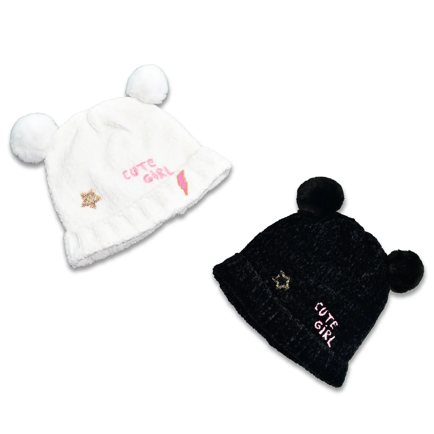 6346 Kids Winter Warm Soft Woolen Cap for Baby Boys and Girls