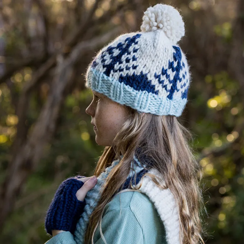 Acorn Forest Beanie - Navy Blue