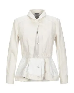 Alexander Mcqueen Women Denim outerwear Ivory 12 UK