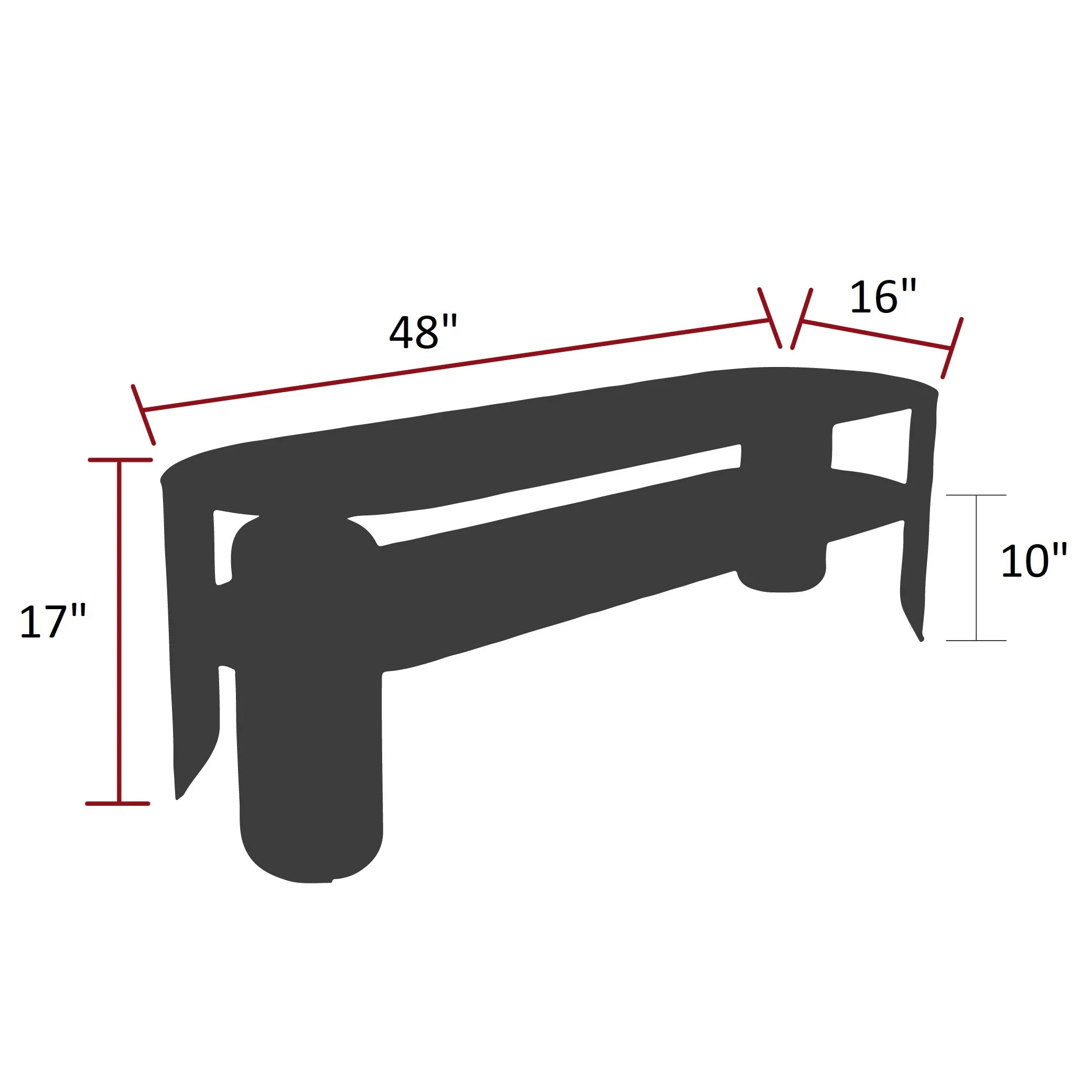 BeBop Low Console Table