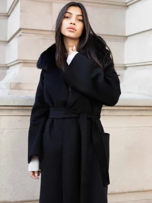 Camila Coat Black