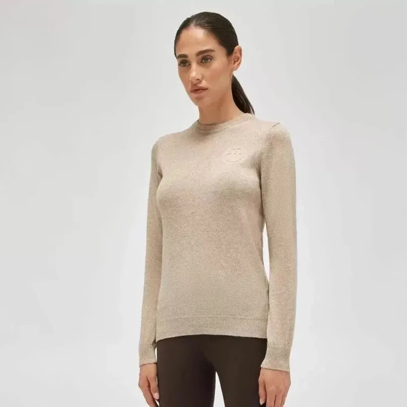 Cavalleria Toscana Embossed Cashmere Blend Crew Neck