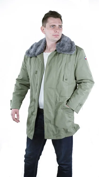 Czech Army Cold-Weather Coat –  GREEN - unissued