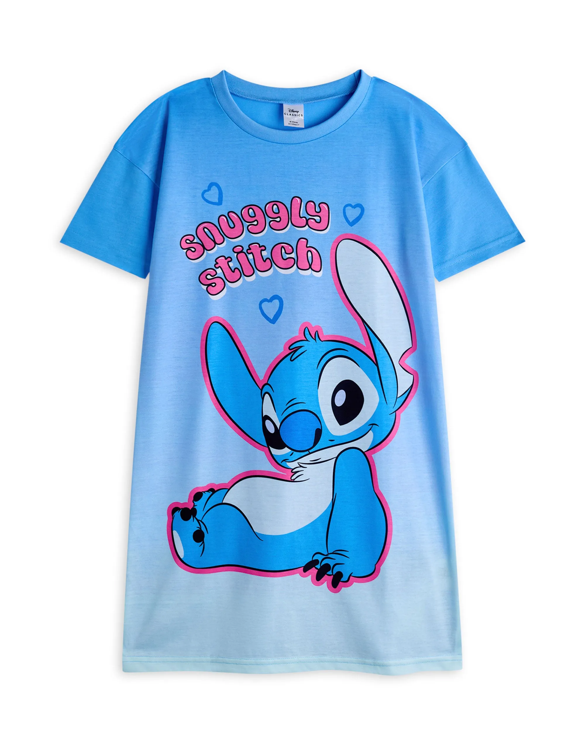 Disney Angel & Stitch Girls Nightdress Pack of 2 Set