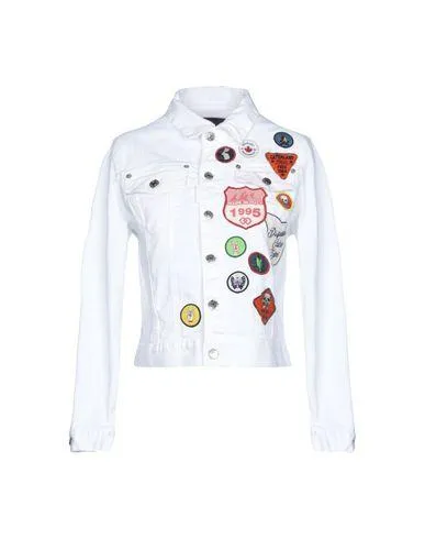 Dsquared2 Women Denim outerwear White 6 UK