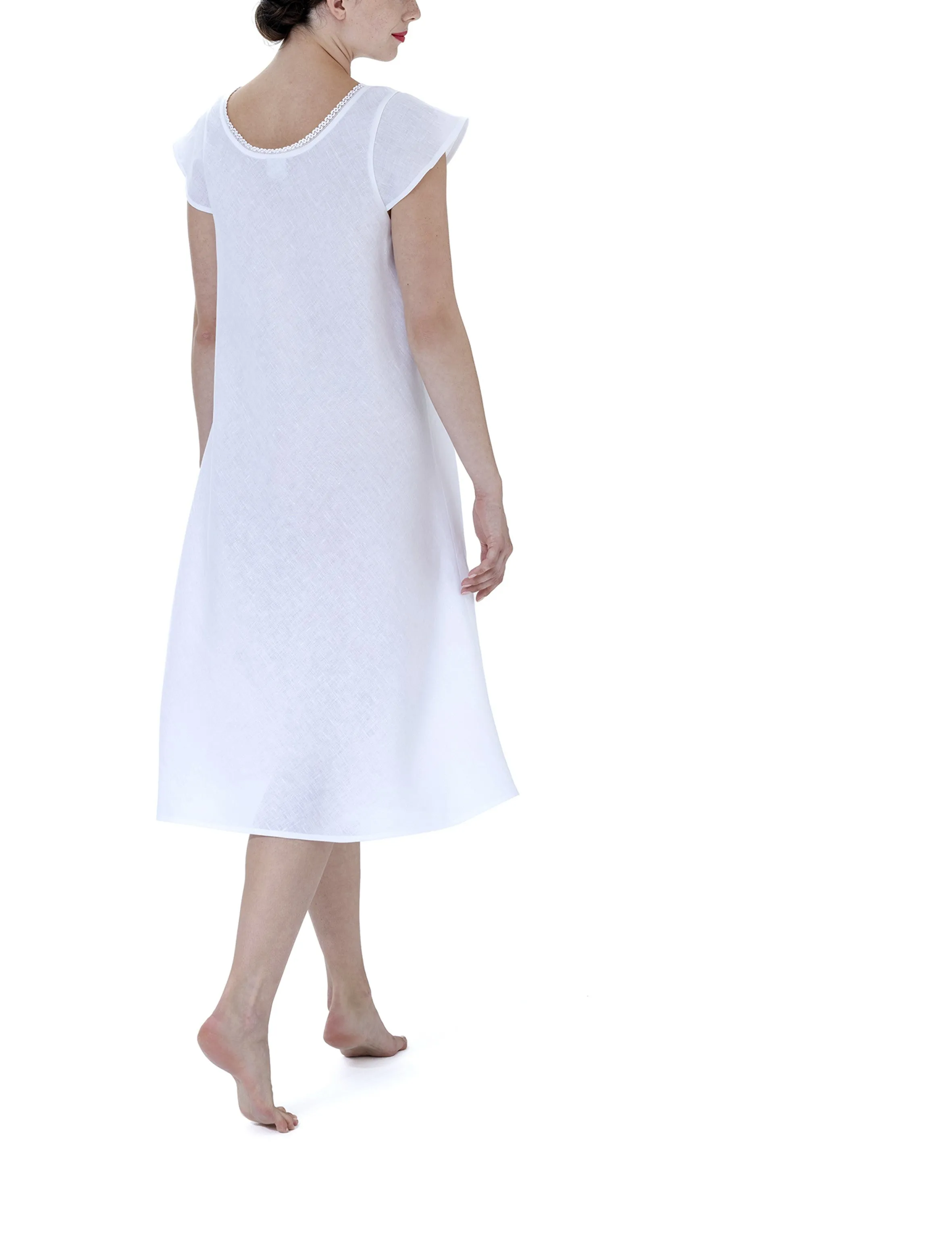 Eleni 2NH Linen Nightdress (In stock, 3 day delivery)