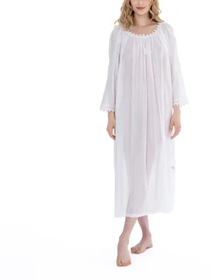 Elyse 3NH Long Mousseline Nightdress (In stock, 3 day delivery)