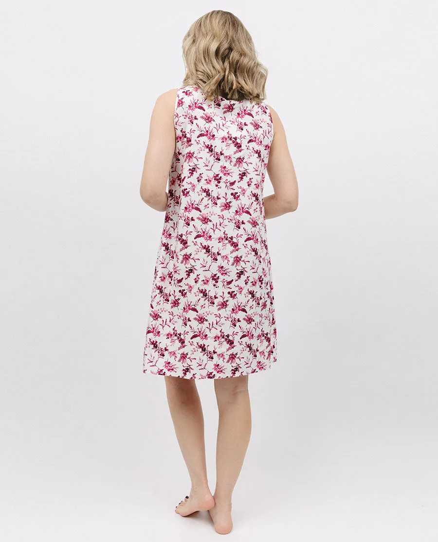 Eve Berry Print Short Nightdress