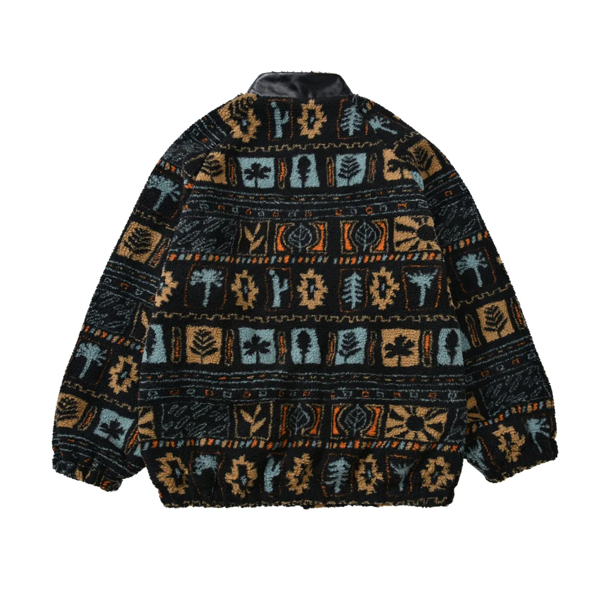 Faire Echo Hip-Hop Vintage Fleece Coat