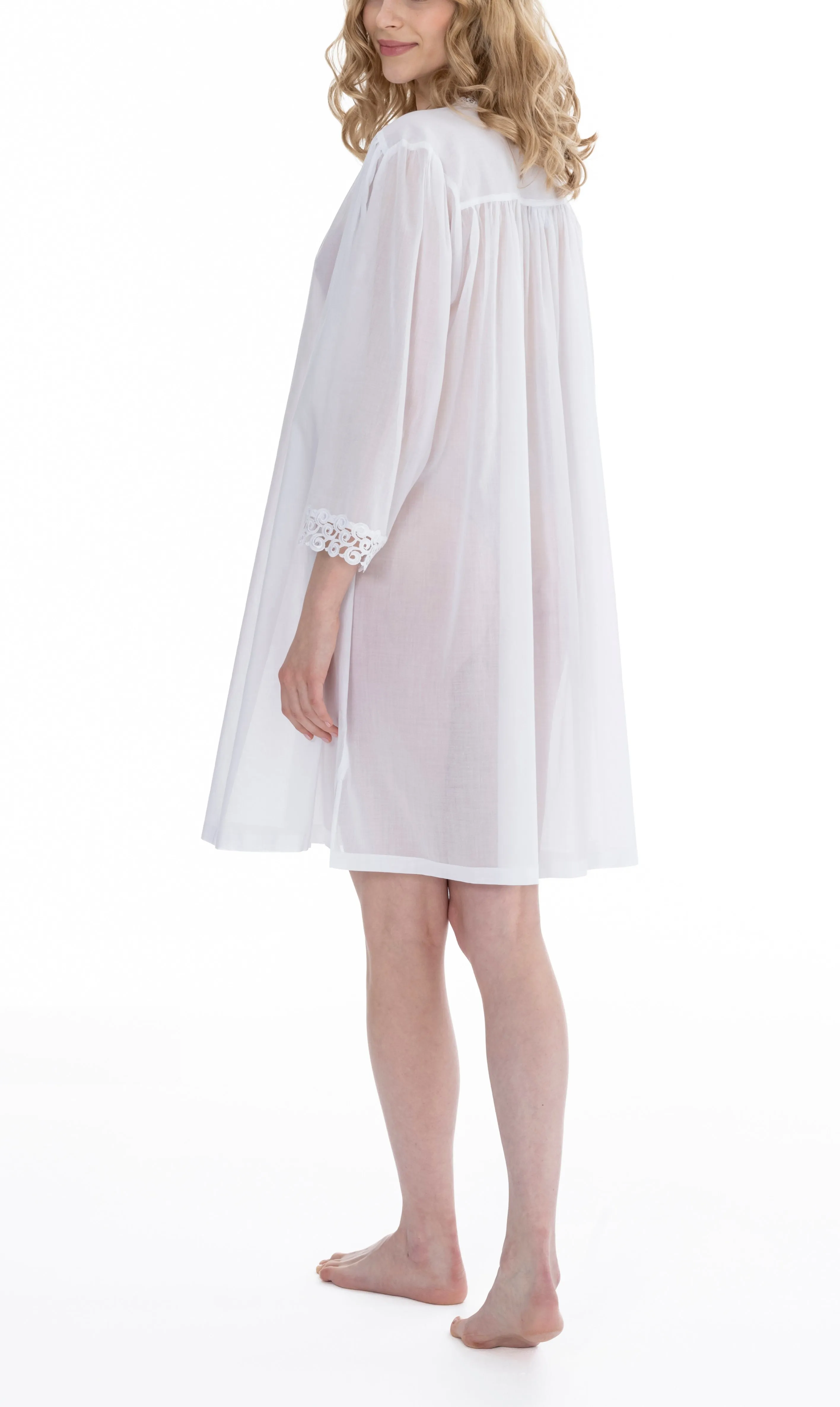 Giorgia Short Mousseline Nightdress (In stock, 3 day delivery)