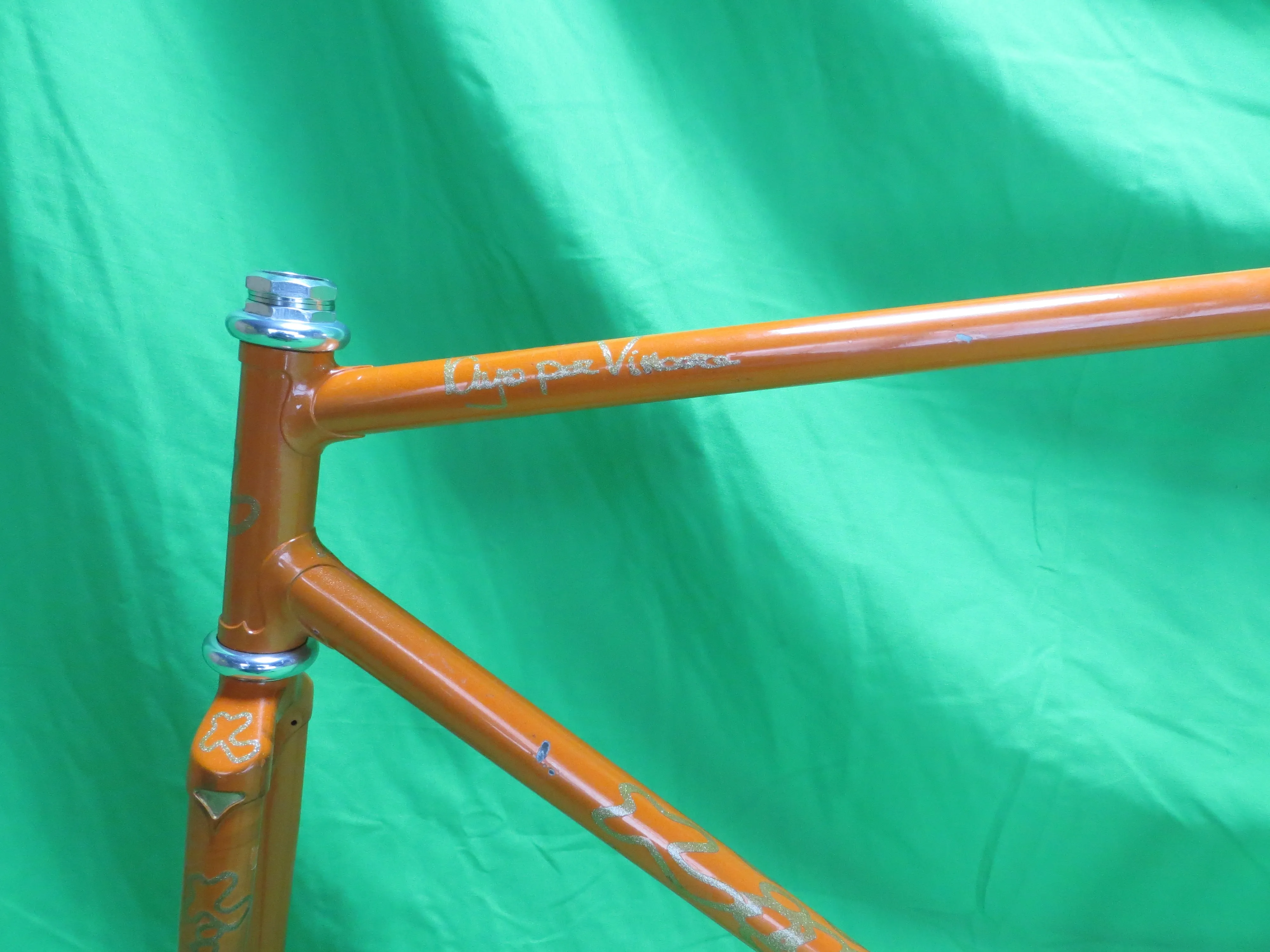 KIYO // Orange with fine gold flake // 52cm