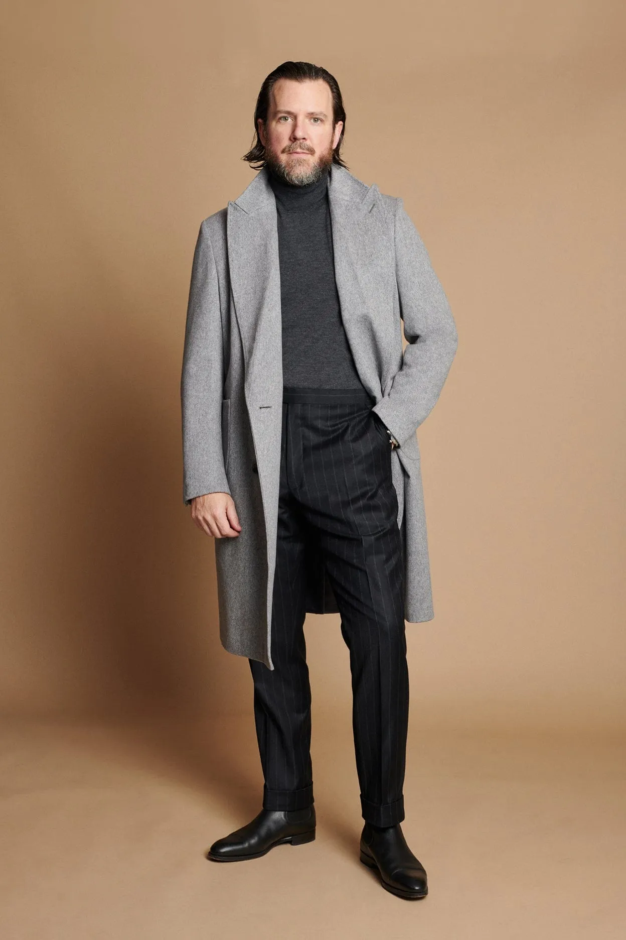 Loro Piana 100% Cashmere Overcoat