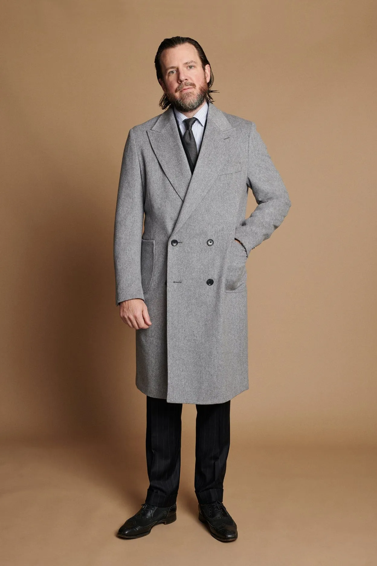 Loro Piana 100% Cashmere Overcoat