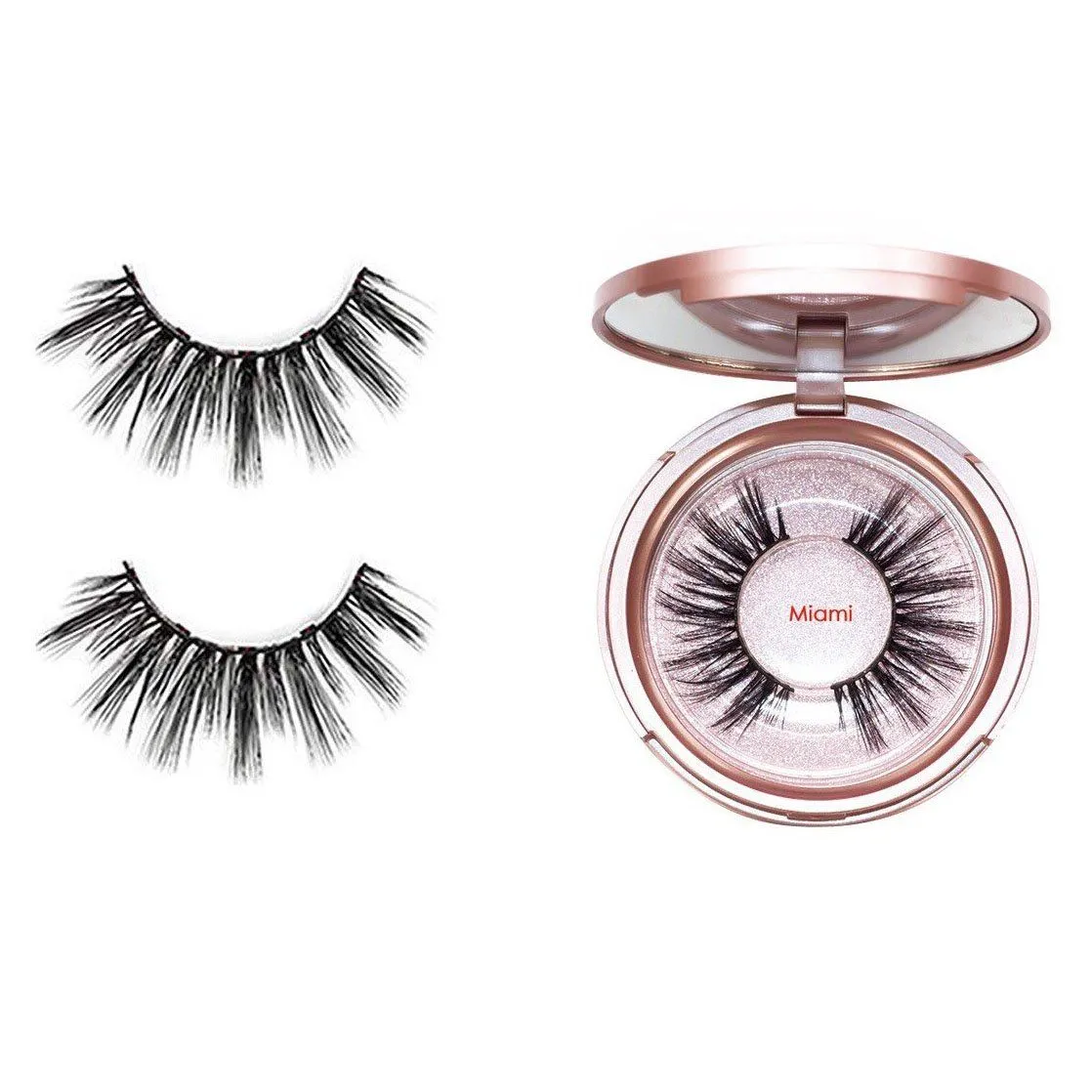 Magnetic Eyeliner with 3D Magnetic Eyelashes & Tweezers Kit