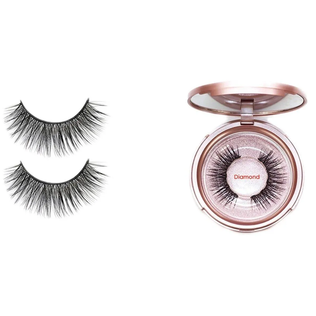 Magnetic Eyeliner with 3D Magnetic Eyelashes & Tweezers Kit