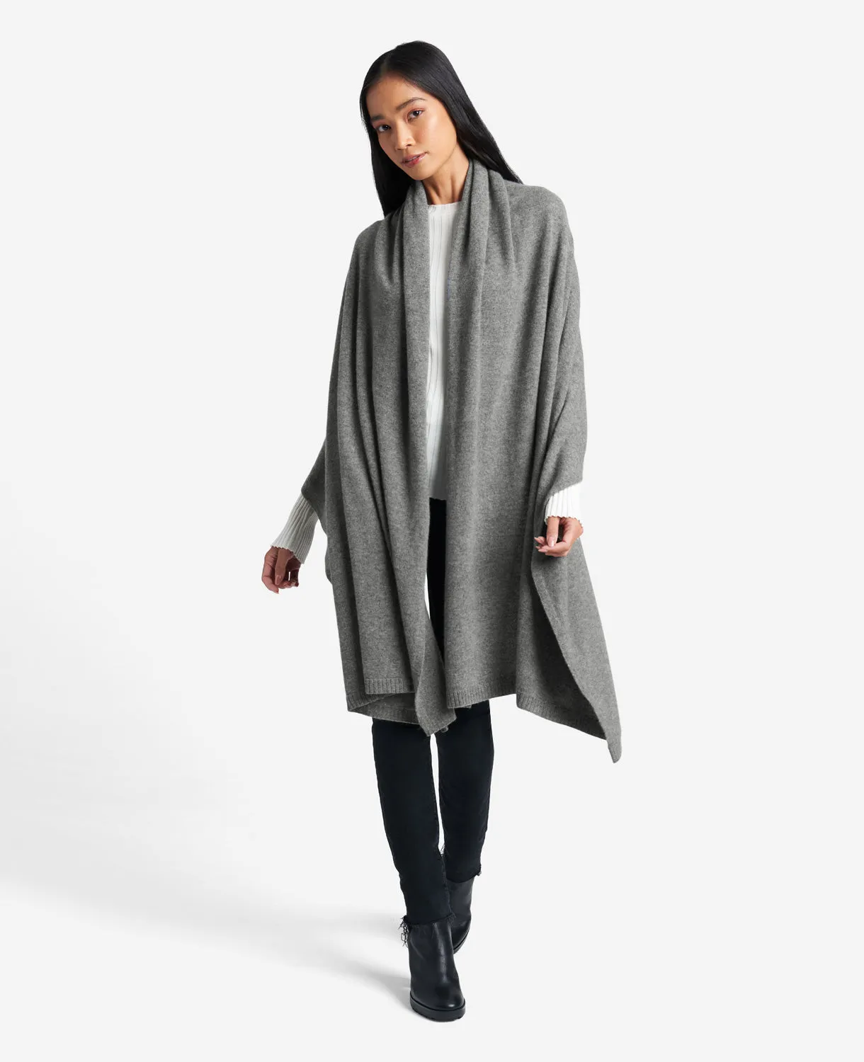 Site Exclusive! Pure Cashmere Multi-Wear Wrap