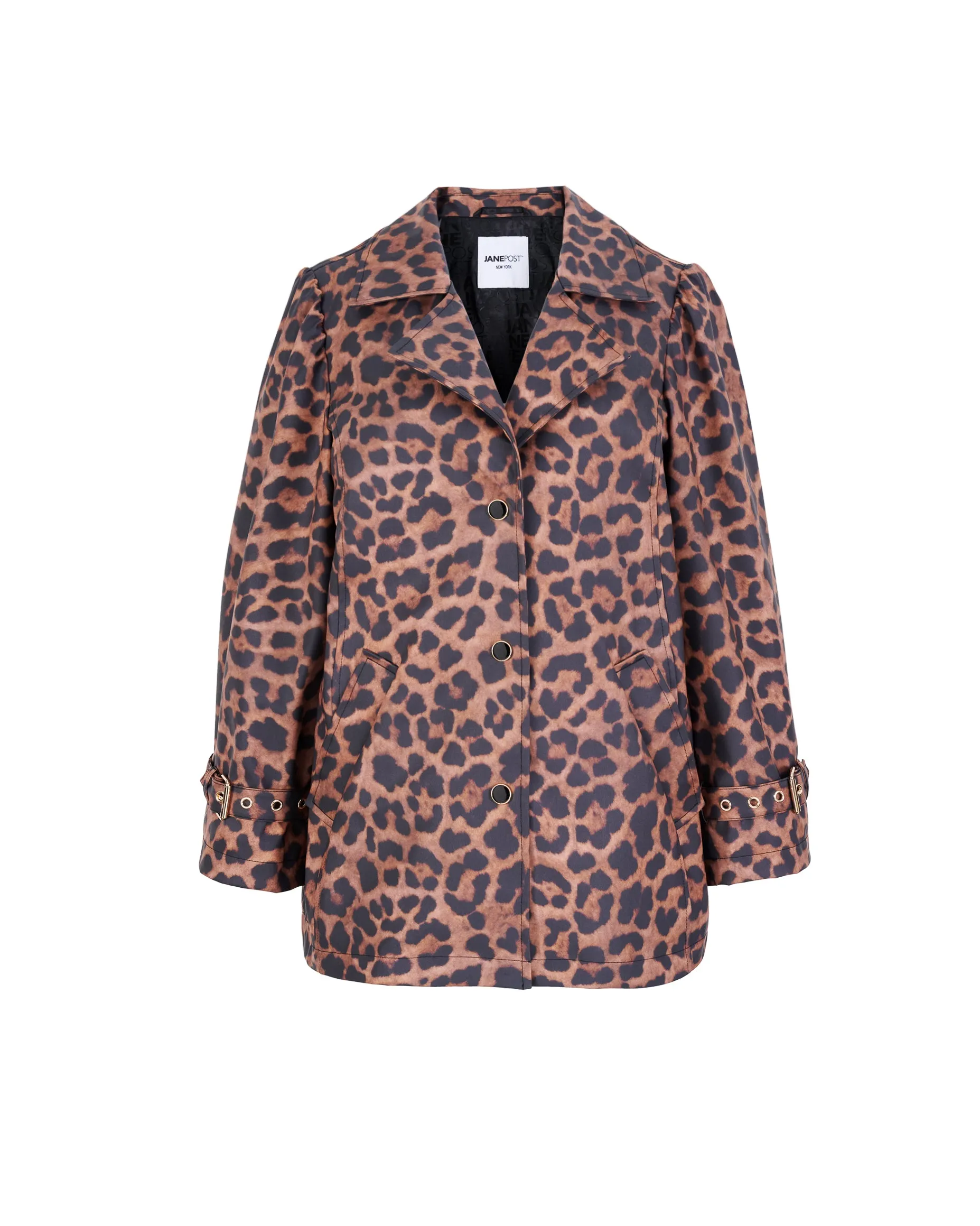 Slicker Trench Jacket - Leopard