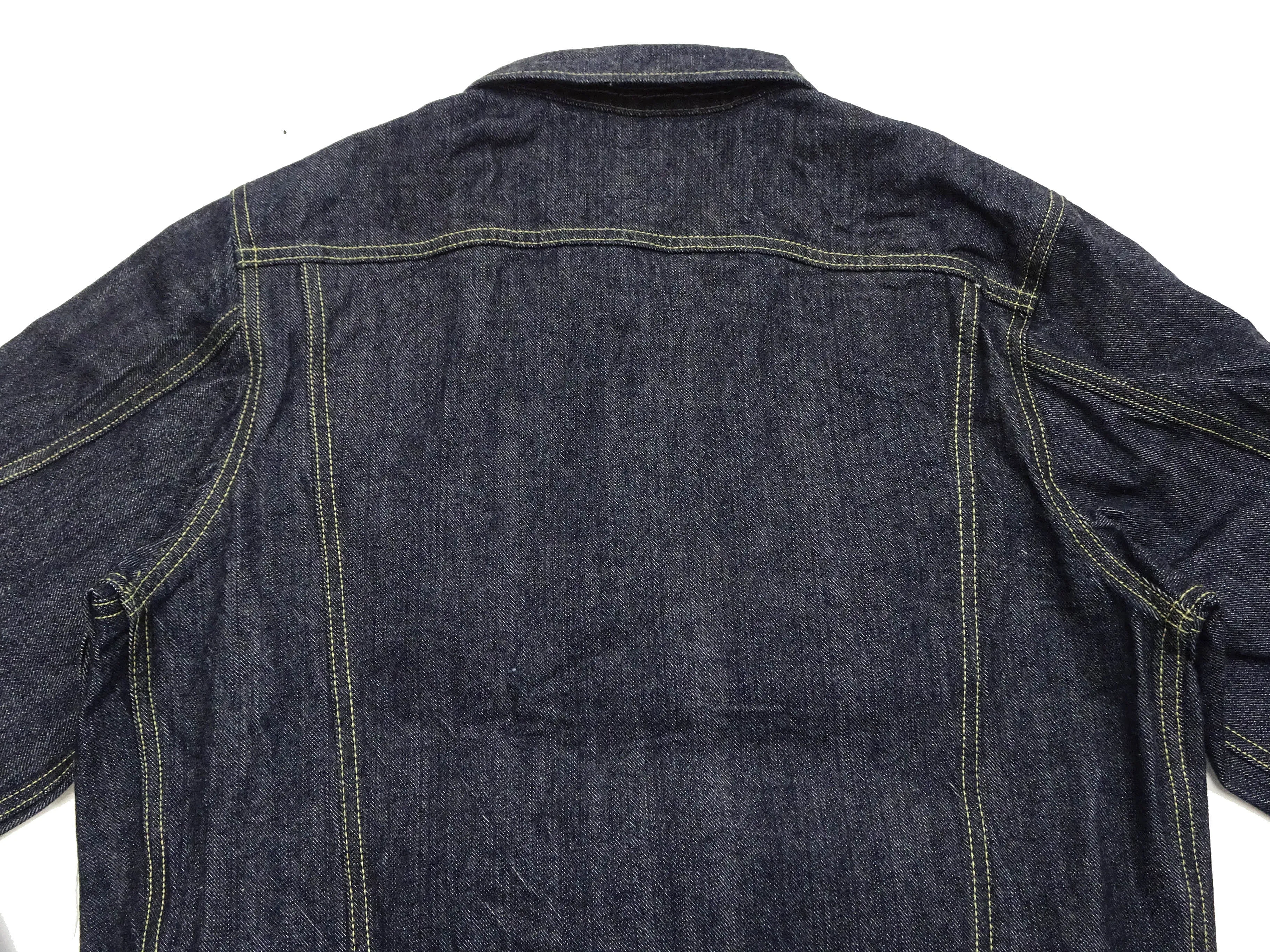 Studio D'artisan Denim Jacket 101-J Men's Reissue Lee Rider 101J Jean Jacket D4557 One-Wash Indigo Denim