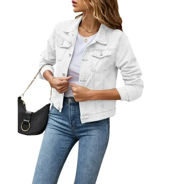 Stylish Women's Denim Jacket – Classic Look, Modern Fit