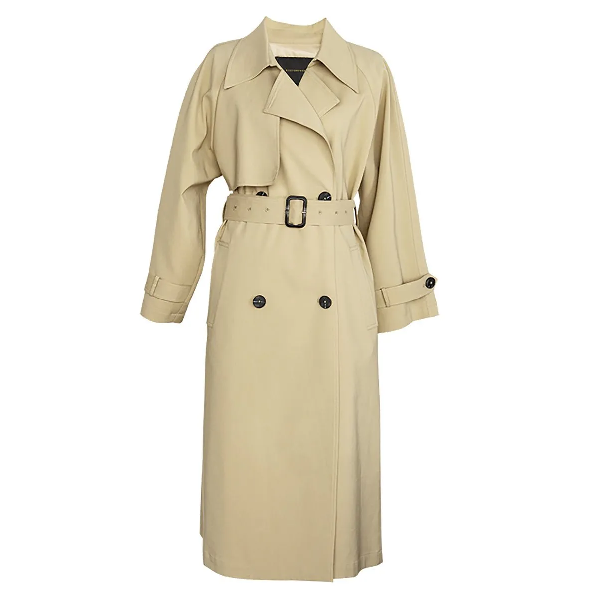 Versatile Khaki Trench Coat