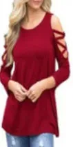 Women Tops Fashion Long Sleeves