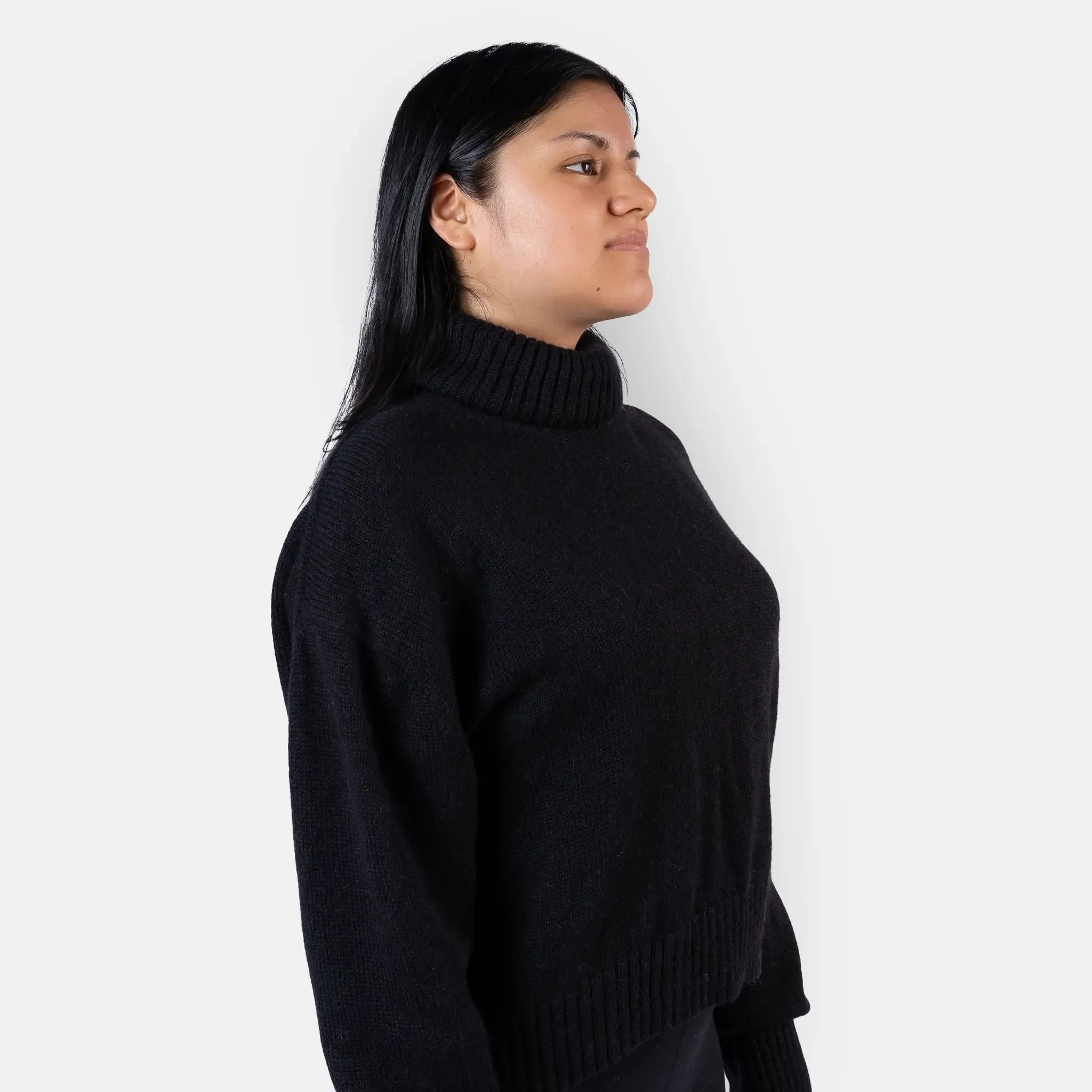 Women's Alpaca Wool Turtleneck Sweater