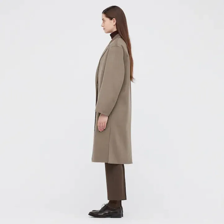 Womens Wool Long Coat Blend Chester